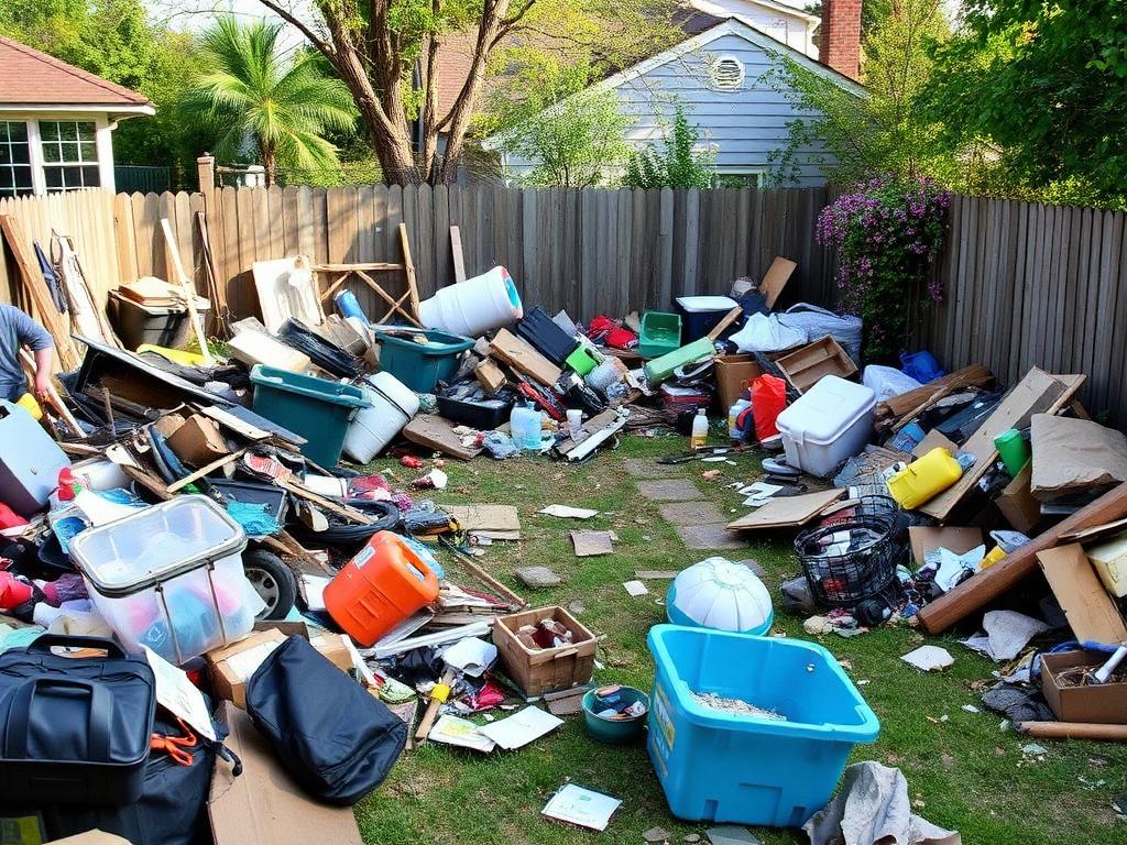 Property Cleanout before